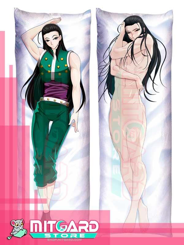 HUNTER X HUNTER Illumi Zoldyck Body pillow case Dakimakura - 50cmx150cm / 2-Way Tricot / 2 Sides